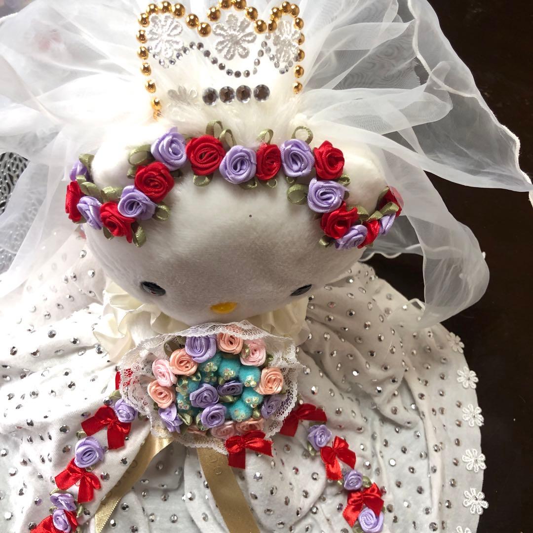 Hello kitty オリジナルサンリオヴィンテージウェディングドレス