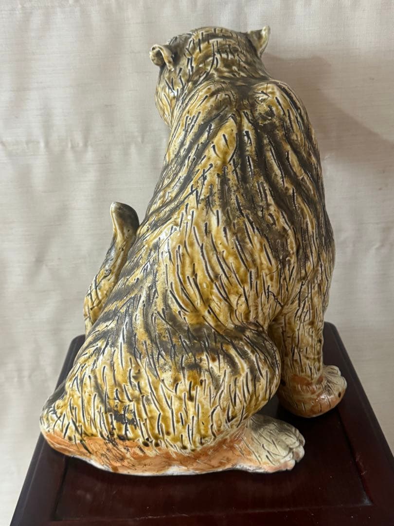 古美術　虎置物