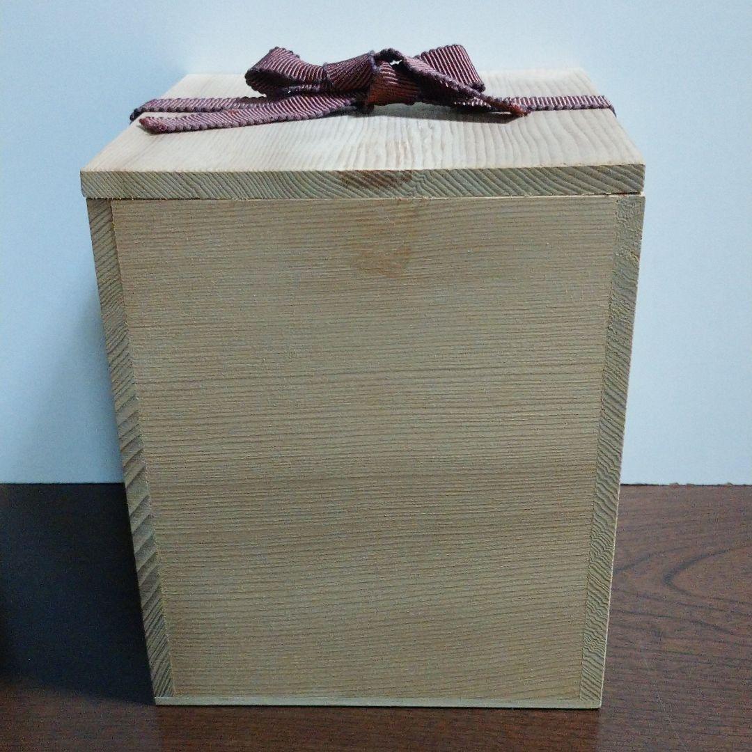 【米陀　寛】瑠璃鳥図象篏筆筒　✰新品✰共箱付き