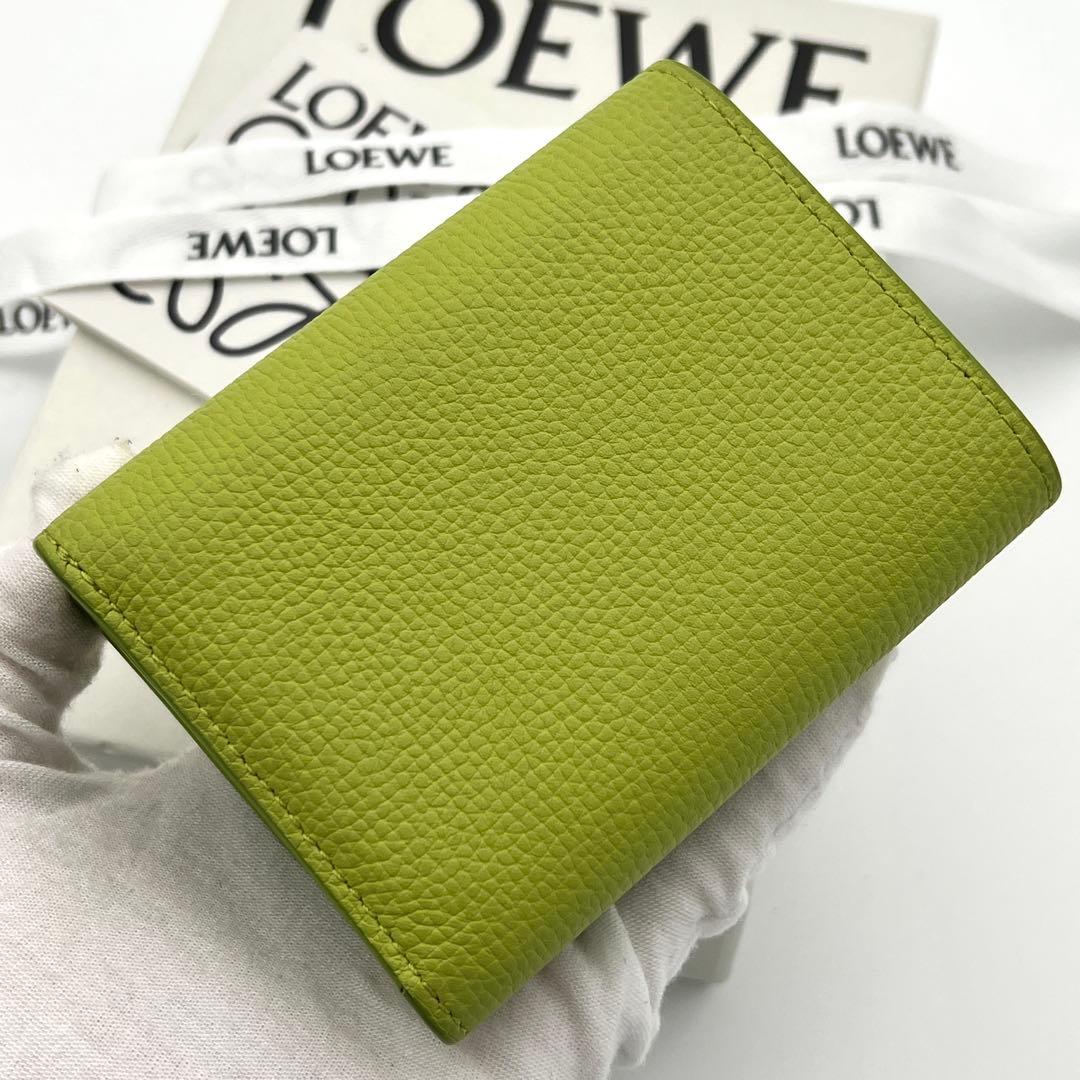 【希少カラー】LOEWE アナグラム トライフォールド ウォレット 三つ折り財布