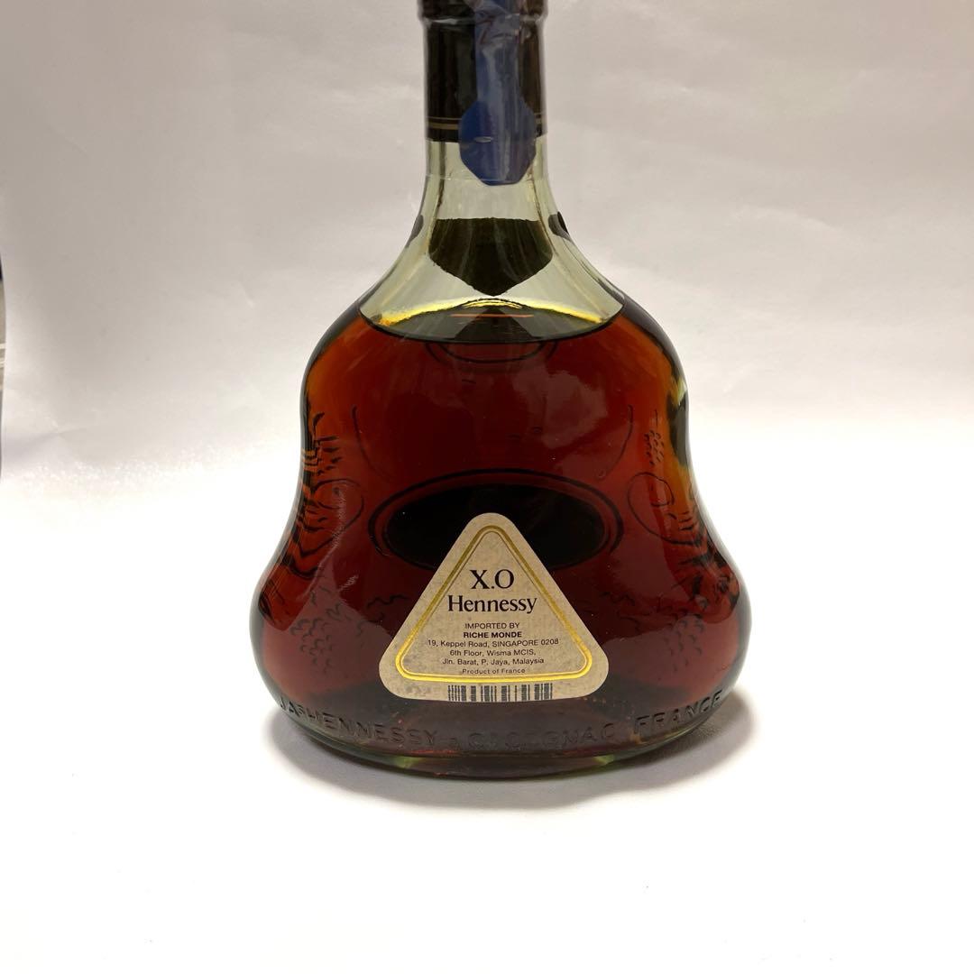 希少　未開封　ヘネシー Hennessy XO 金キャップ　ボトル コニャック