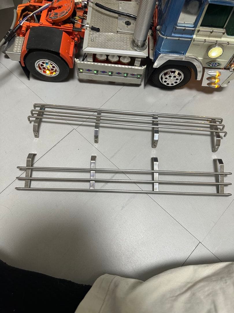 1/14 タミヤ ドルフィン　トレーラー　デコトラ　フロントマーカーリレーあり