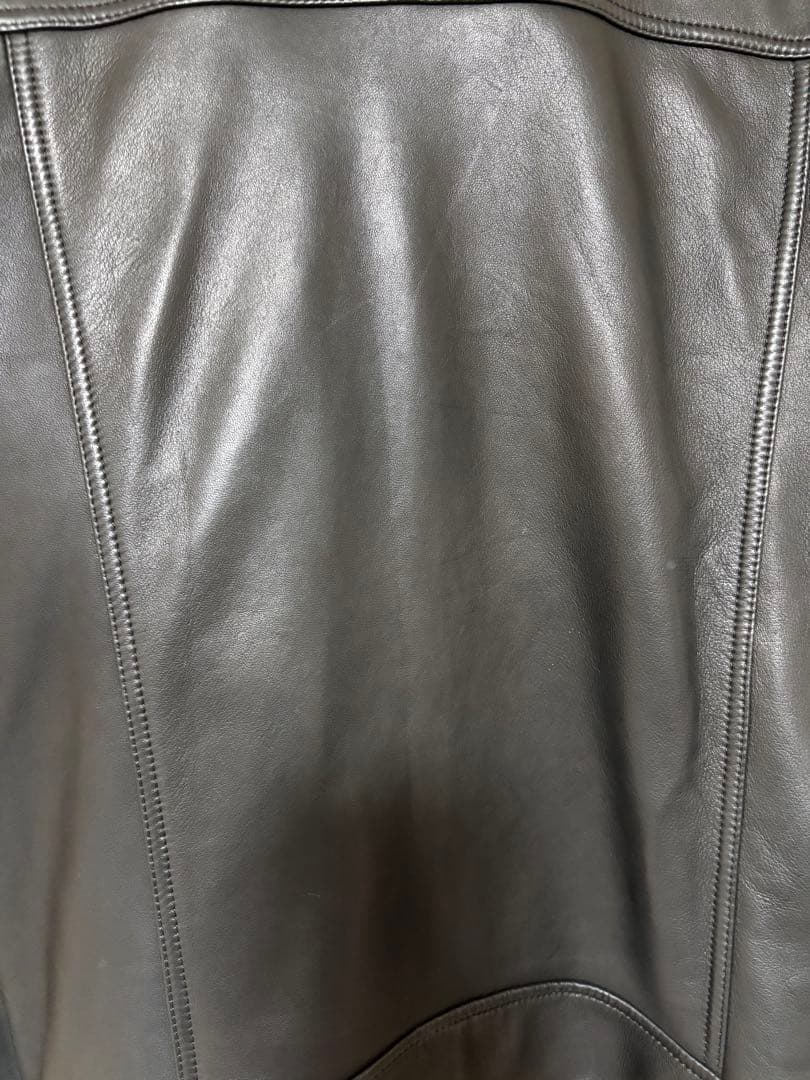 【未使用品】ディーゼル　シングルライダース　シープスキン　Mサイズ