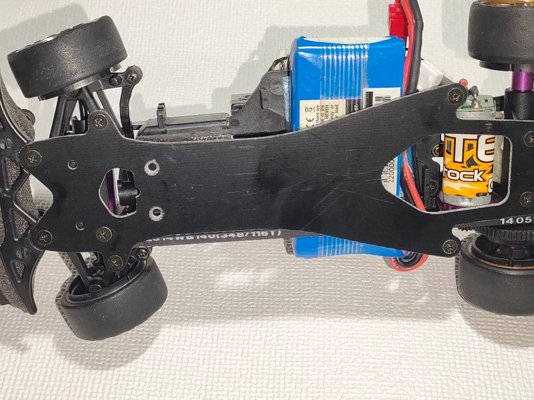 HPI マイクロRS4 1/18RCベルトドライブ4駆 メカ組込　マツダ RX7