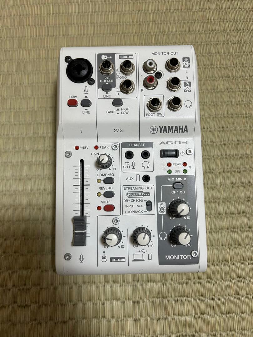 【ベイキチ】 YAMAHA AG03 MK2