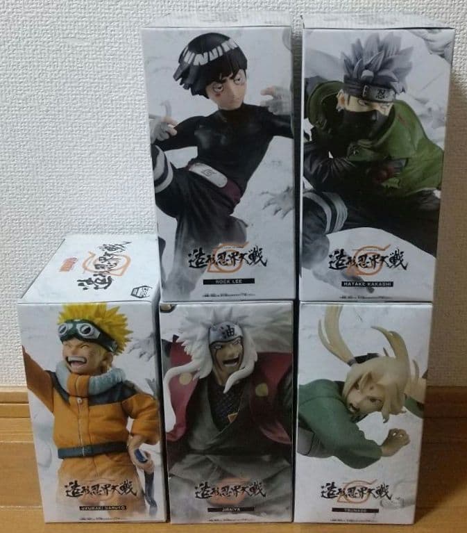 NARUTO ナルト フィギュア イタチ カカシ サスケ ミナト 我愛羅 自来也