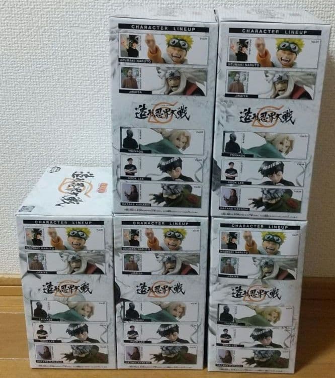 NARUTO ナルト フィギュア イタチ カカシ サスケ ミナト 我愛羅 自来也