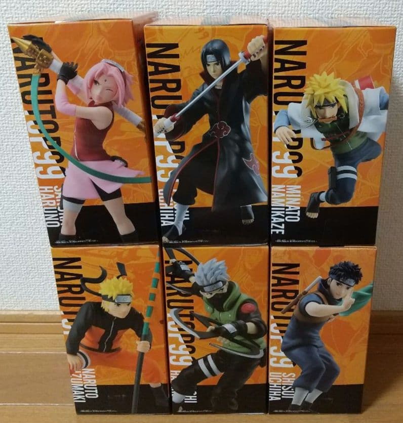 NARUTO ナルト フィギュア イタチ カカシ サスケ ミナト 我愛羅 自来也