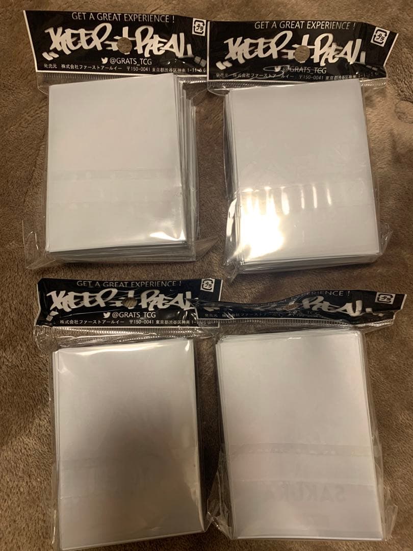 GRATS！グラッツ スリーブ さいとうなおき　4個セット