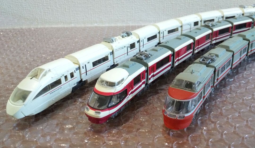 33両セット❗️ 小田急 ロマンスカー フル編成3本 Bトレインショーティー