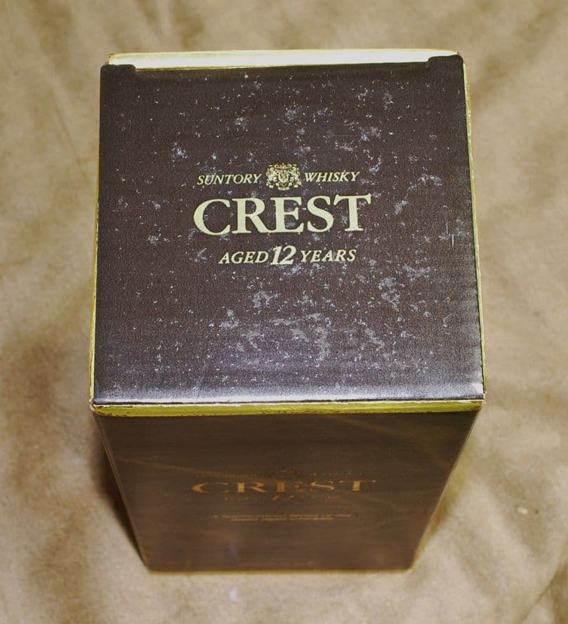 サントリー/クレスト/12年/ウイスキー/黒キャップ旧ボトル750ml43%