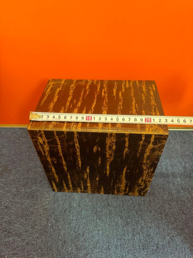 1956 桜皮細工　樺細工　引き出し3段　未使用