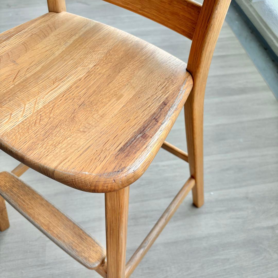 飛騨産業 子ども用スツール WO色 幅41×奥40×高さ77cm 3/18まで