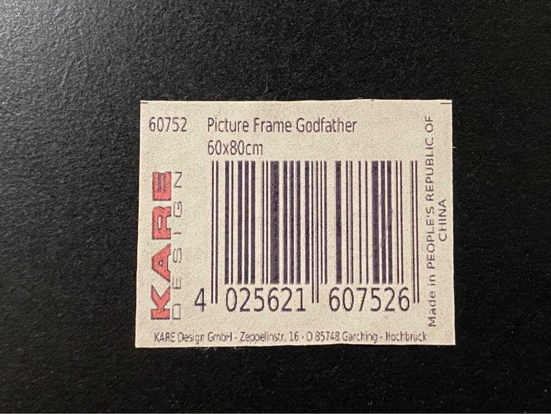 ゴッドファーザー 額縁 インテリア 印刷