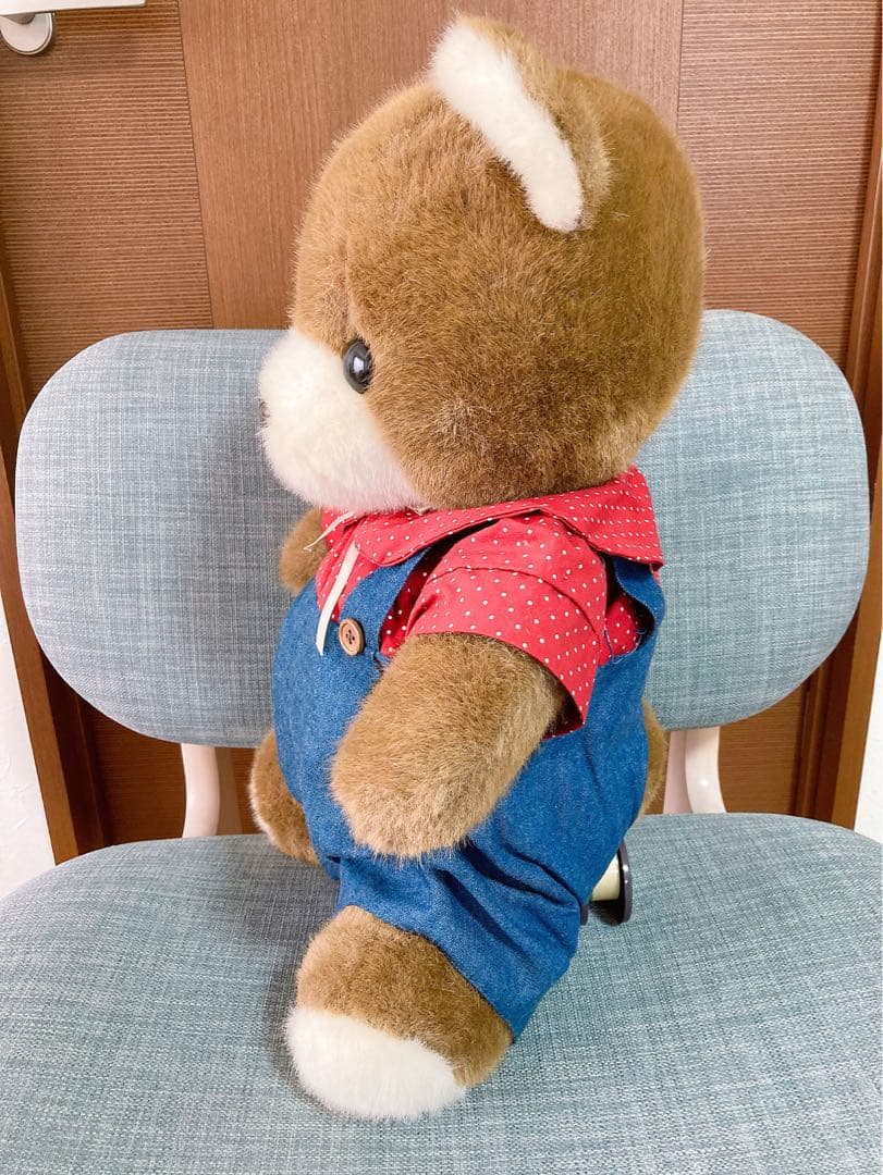 【超希少】サンアロー　くまのマック　ぬいぐるみ　昭和レトロ　年代物　当時物