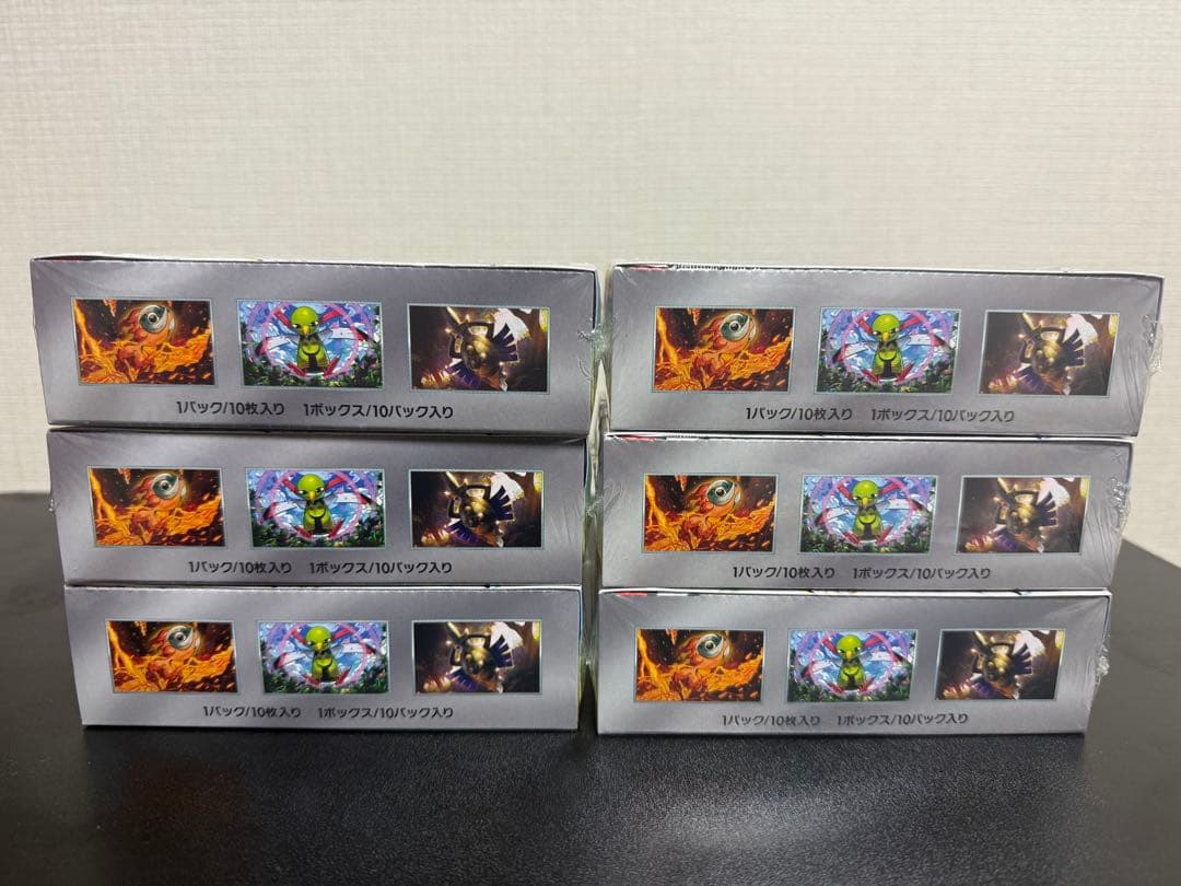 ポケモンカードゲーム テラスタルフェス 6BOX シュリンク付き