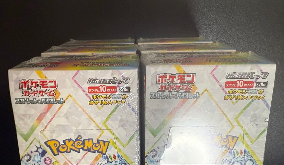 ポケモンカードゲーム テラスタルフェス 6BOX シュリンク付き