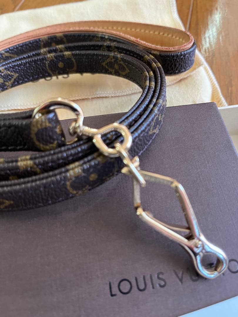 LOUIS VUITTON ドッグリード ペット用品 レッス バクスター
