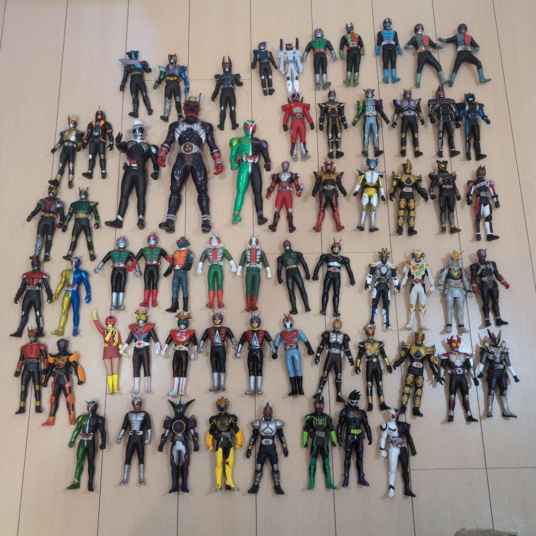 仮面ライダー フィギュア63体　まとめ売り