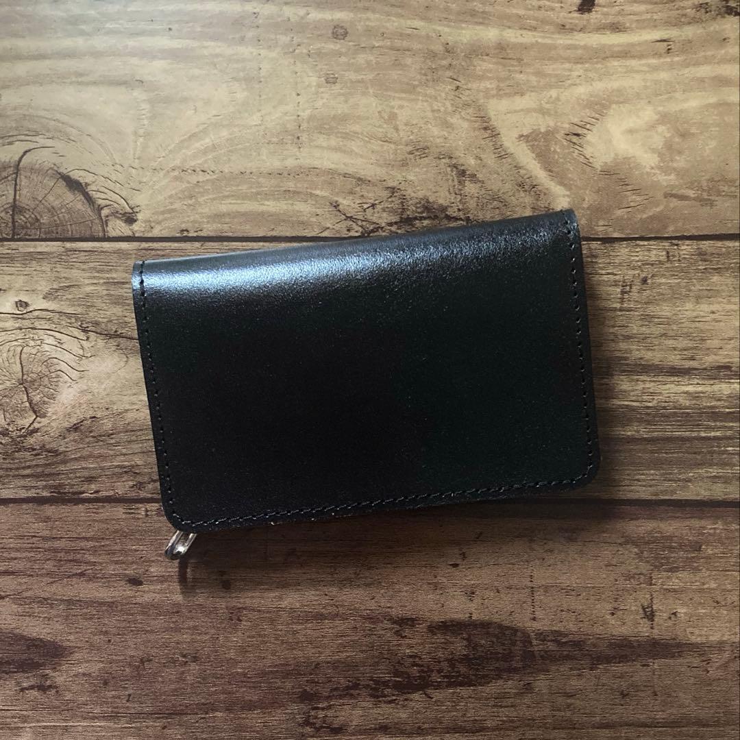 【お札を折らずに収納】カウレザー トラッカーウォレット150（ミドル）2.5層