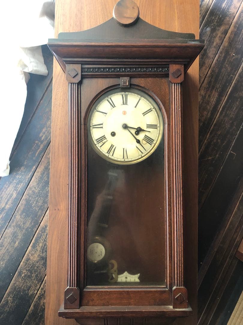 昭和　レトロ　古時計　掛け時計　アンティーク