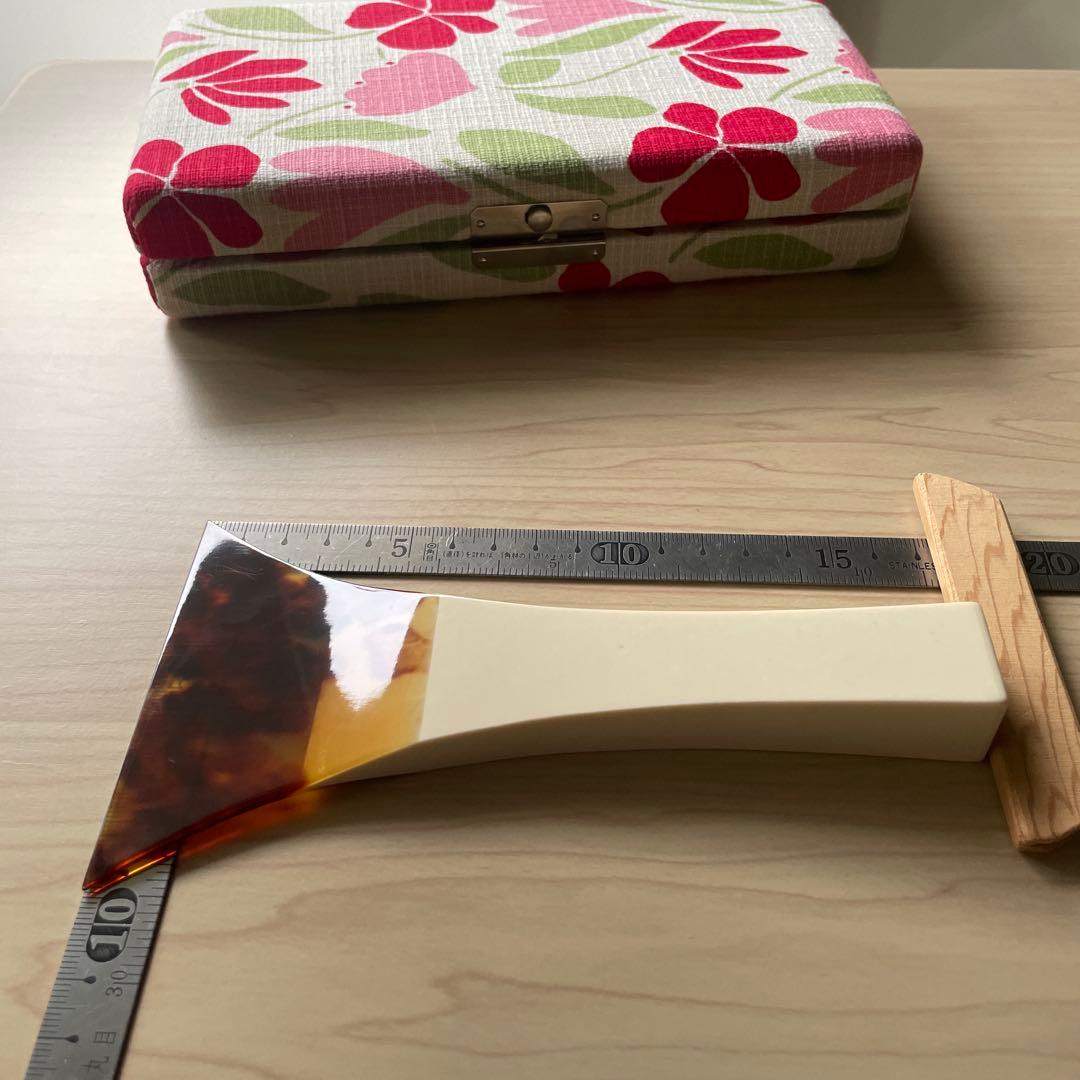 三味線バチ べっこう　ケース付き