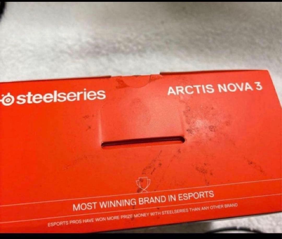 【 美品 】 SteelSerie ゲーミングヘッド ArctisNova3