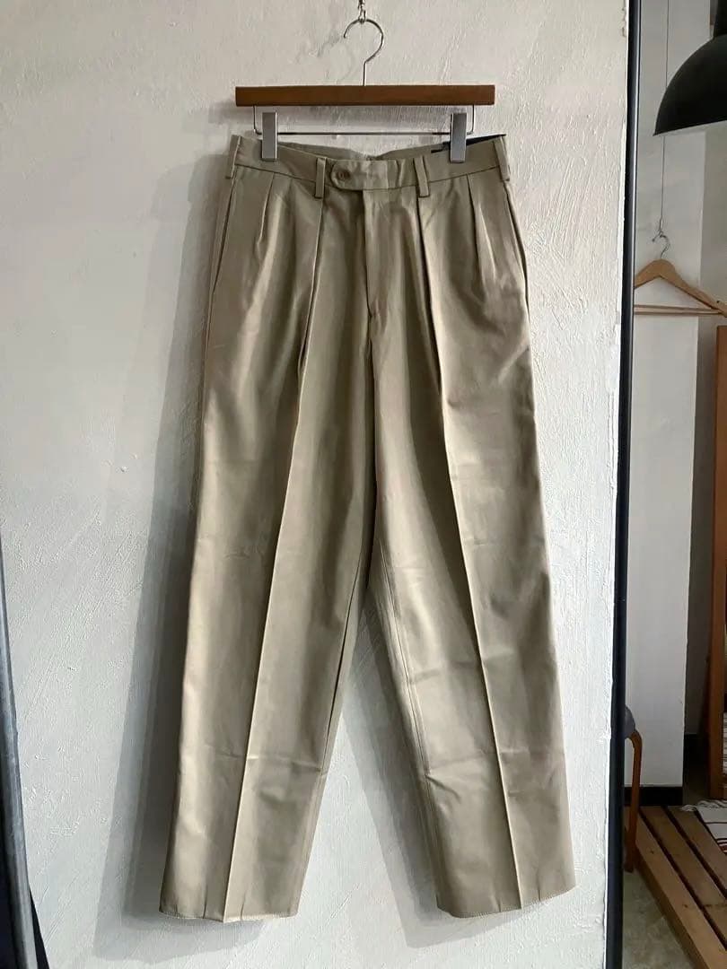 新品 ALL AMERICAN KHAKIS ツープリーツ チノパン 32