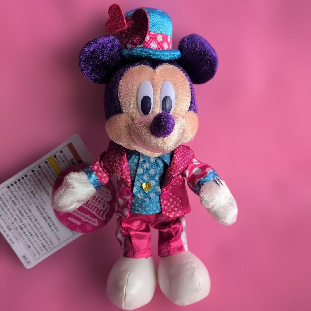 東京ディズニー パルパルーザファンダーランド　ミッキー＆ミニー ぬいぐるみバッジ