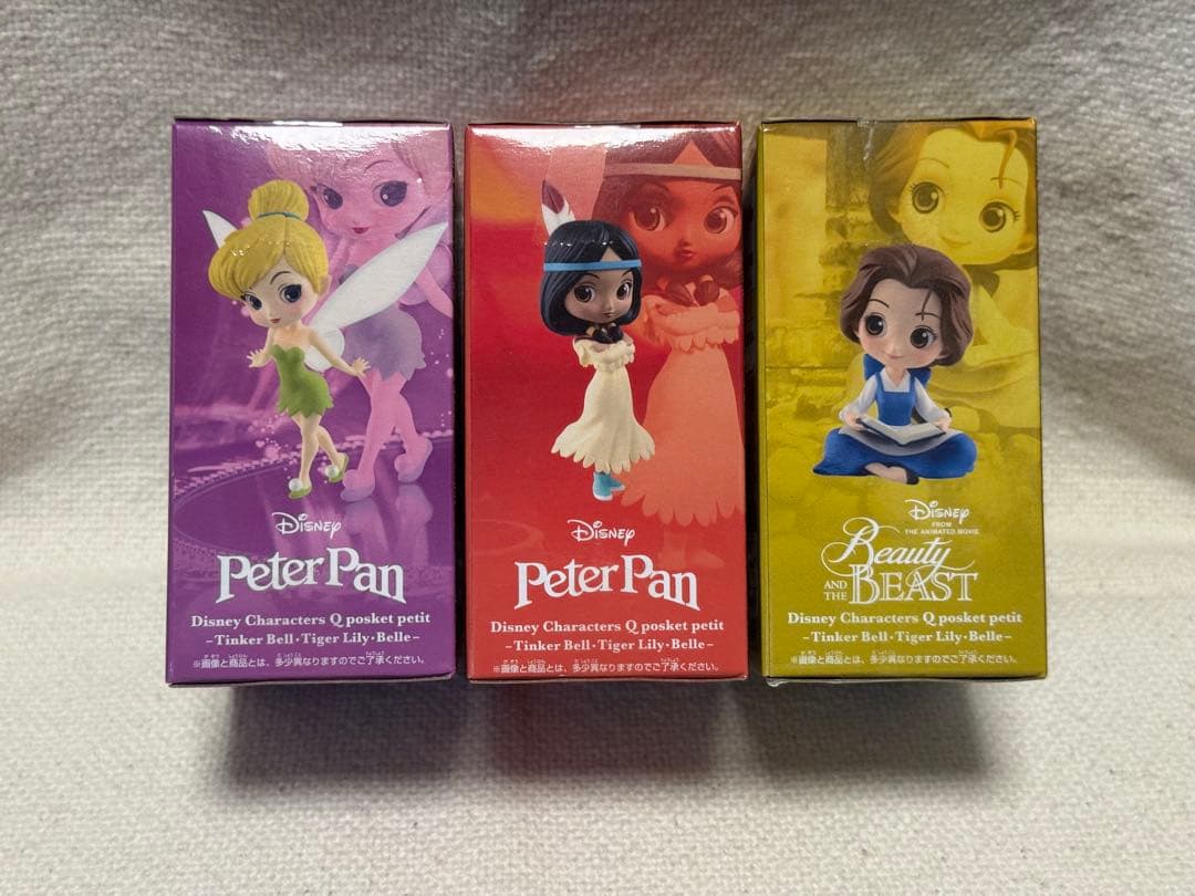 Q posket -Tinker Bell・Tiger Lily・Belle-