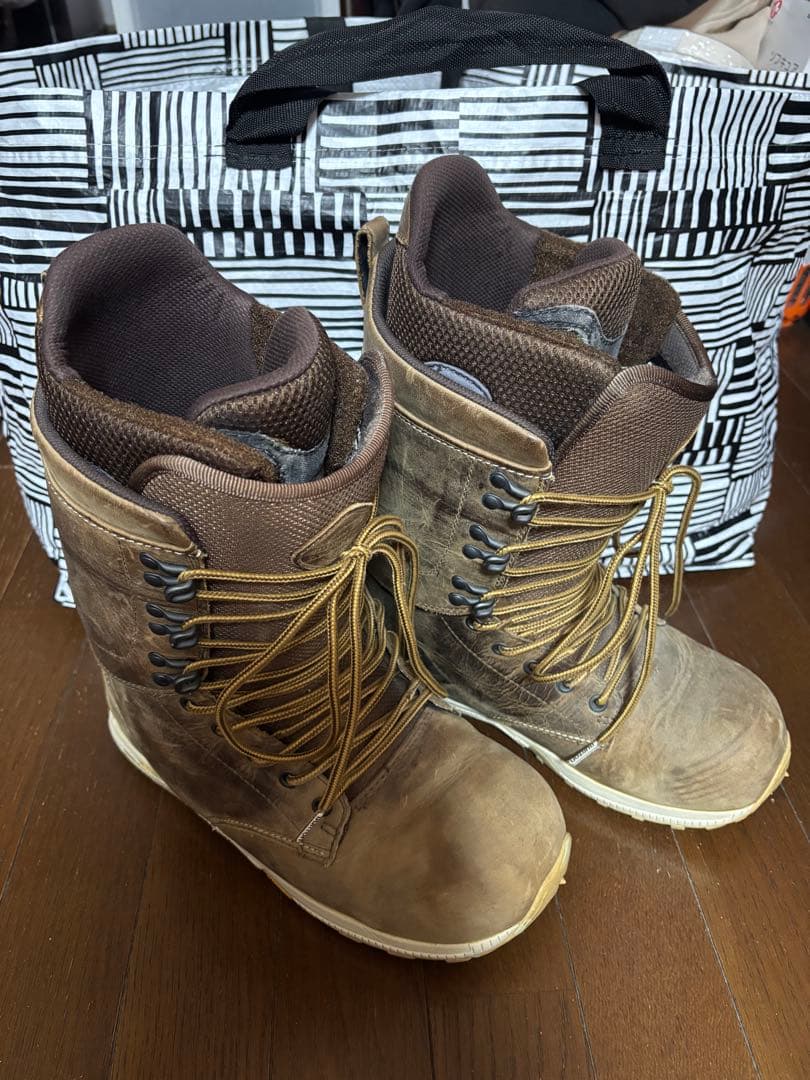 スノーボードブーツ(男性用) ブラウン