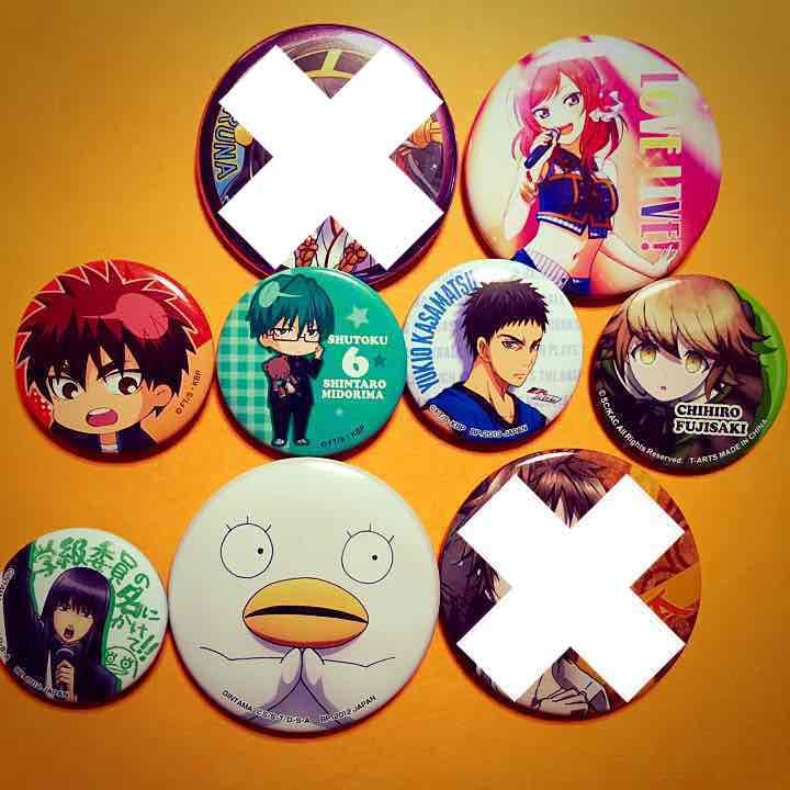 ❀缶バッジ✿(セット、バラ売り可◎)
