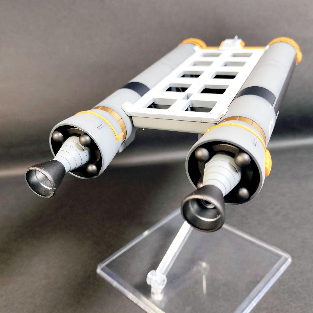 【塗装済み完成品】 νガンダム（EG）＋ブースターベッド（ガンダムベース限定）