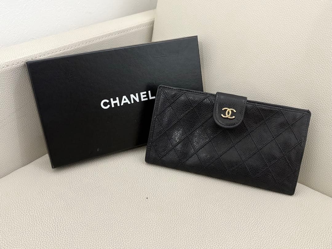 ◆お値下げCHANEL シャネル ピコローレ ココマーク がま口 長財布◆
