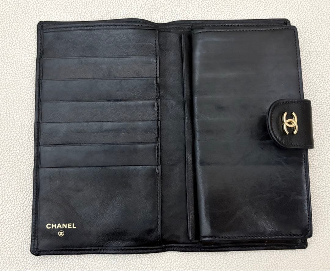 ◆お値下げCHANEL シャネル ピコローレ ココマーク がま口 長財布◆