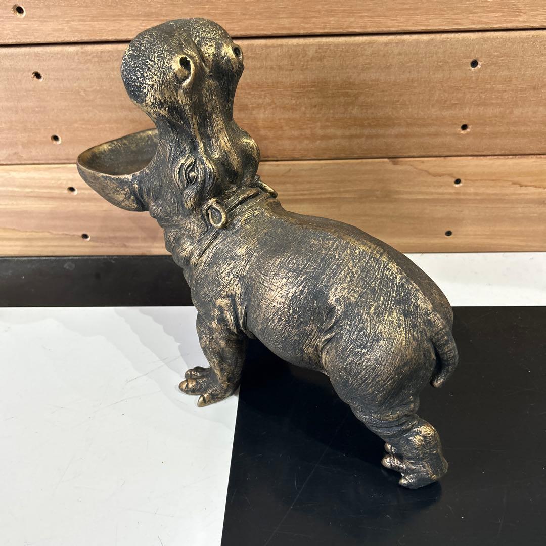 カバの置物、小物置き