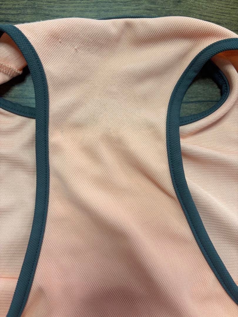 ALPHAICON ピンク メッシュ タンクトップ4L 毛玉あり