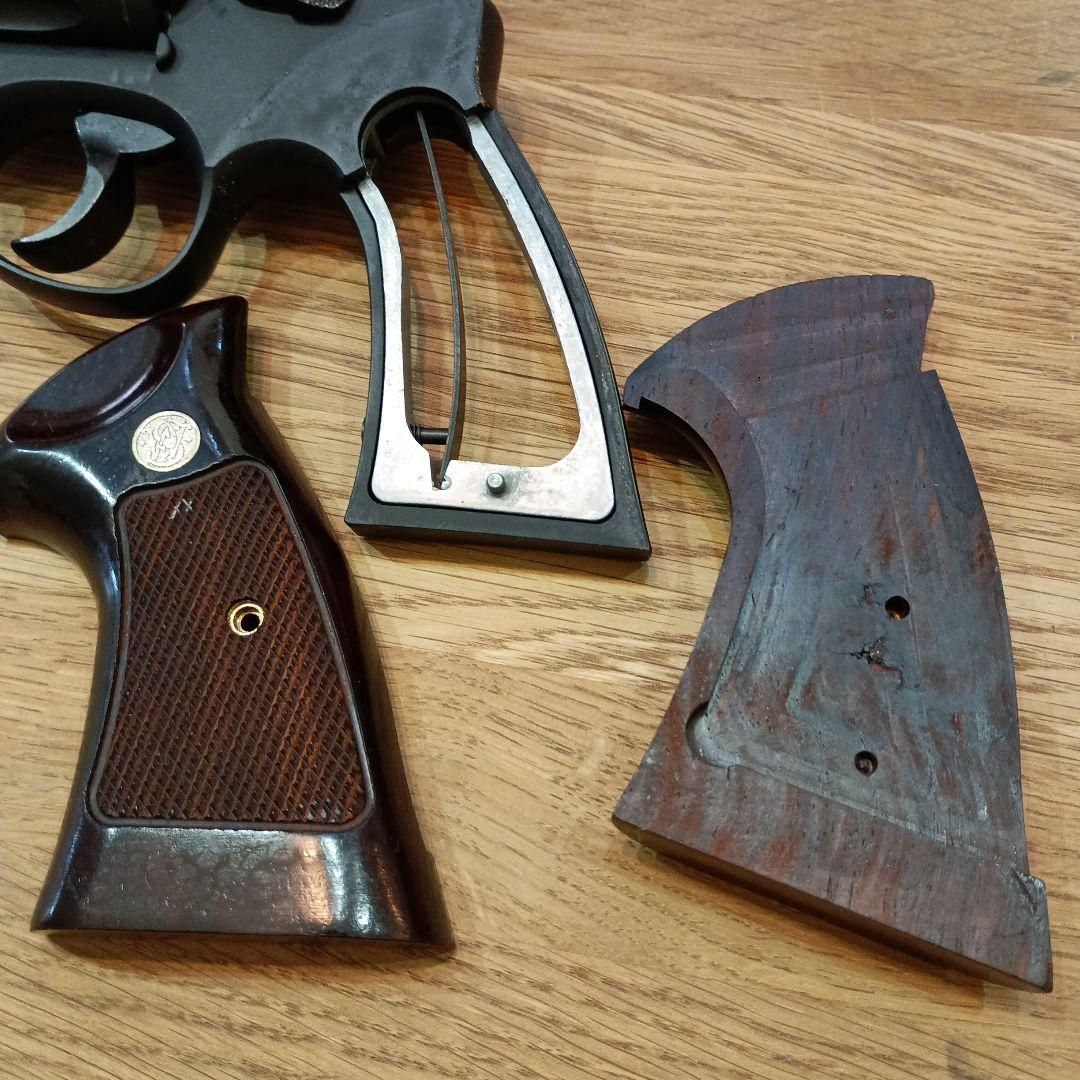S&W M29 タナカワークス 紫檀？グリップ