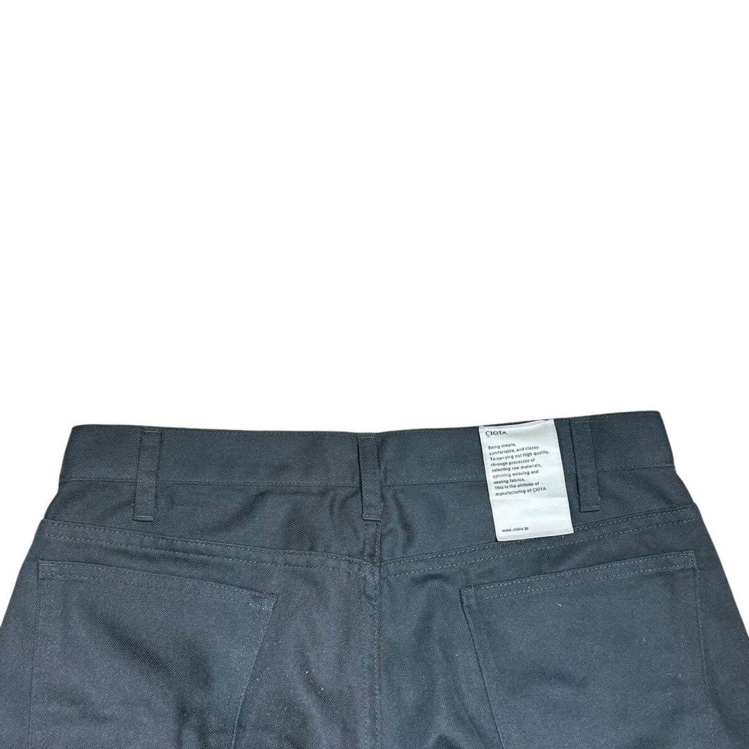 定価29,700円　CIOTA名作スビンコットンポリエステルツイル5Pパンツ