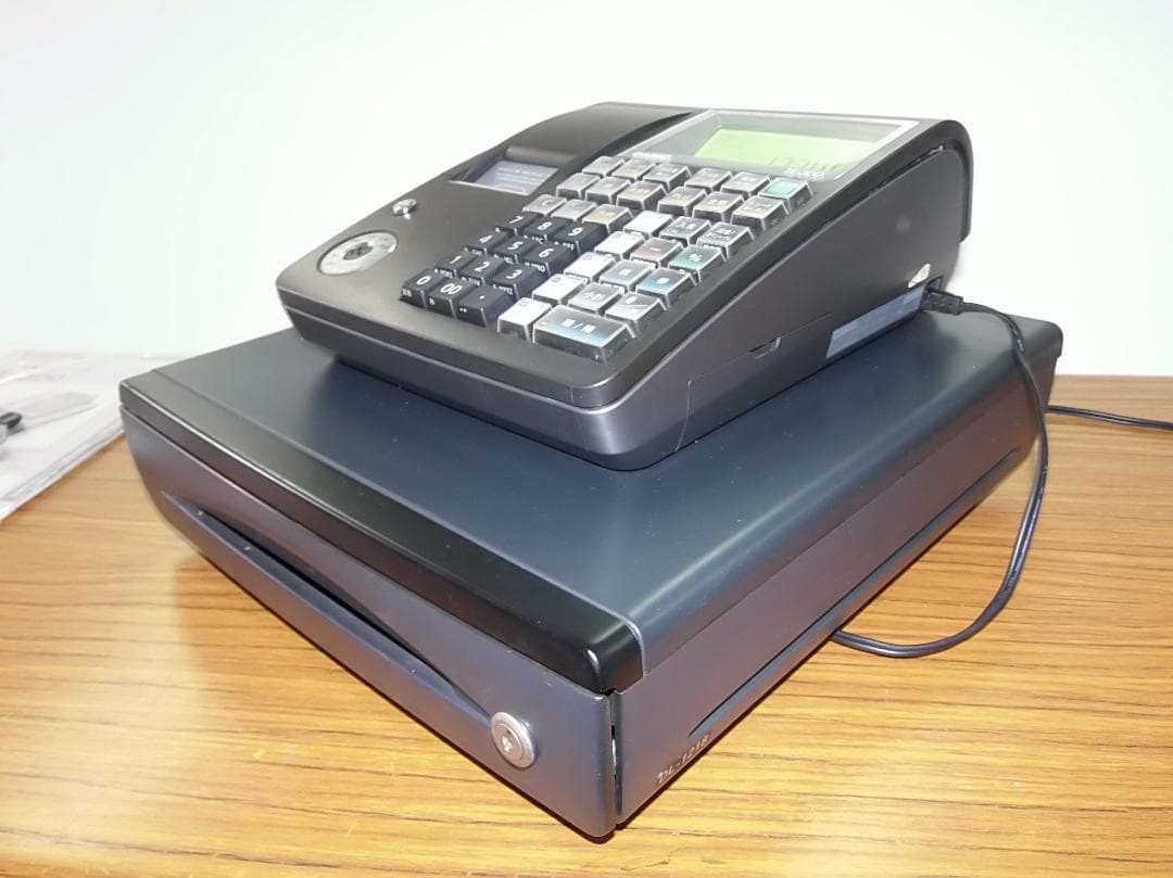 設定無料 CASIO TE-300-BK インボイス対応レジスター 250514