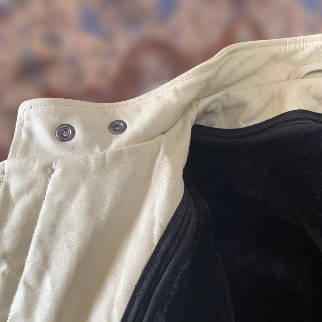 極美品　リューグー　馬革 シングルライダースジャケット　ライナー付き