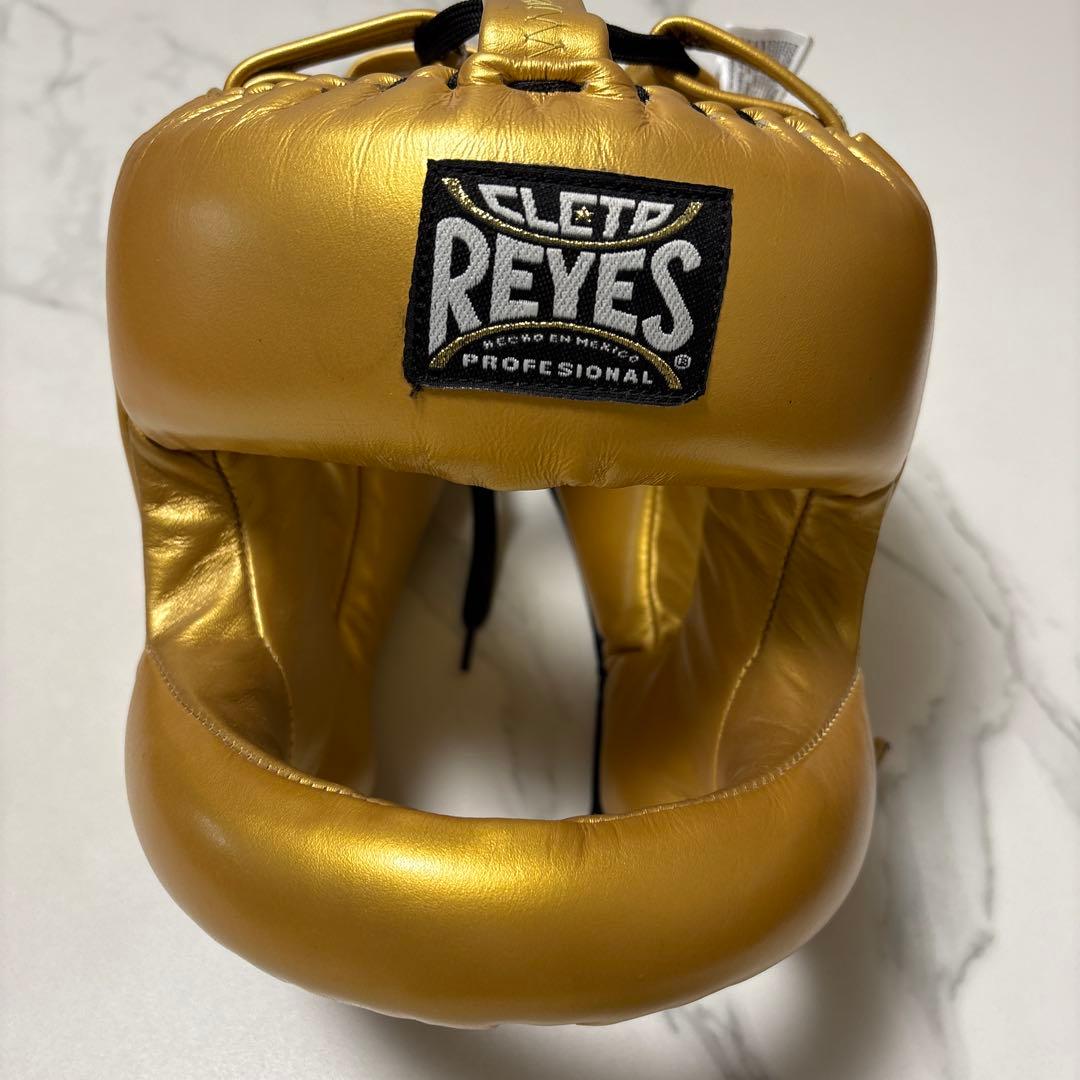 CLETO REYES ゴールド ヘッドギア フリーサイズ