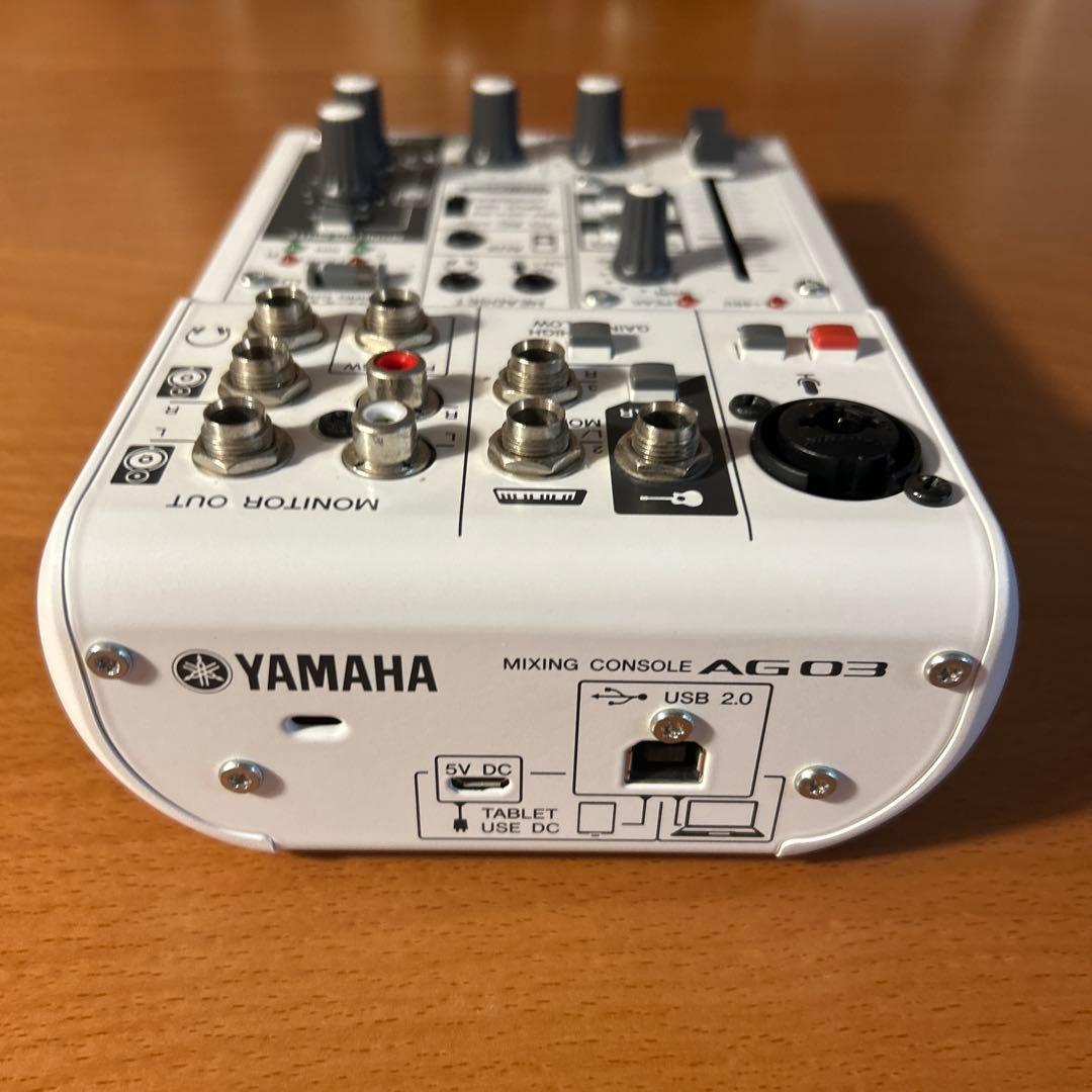 YAMAHA AG03 ミキシングコンソール