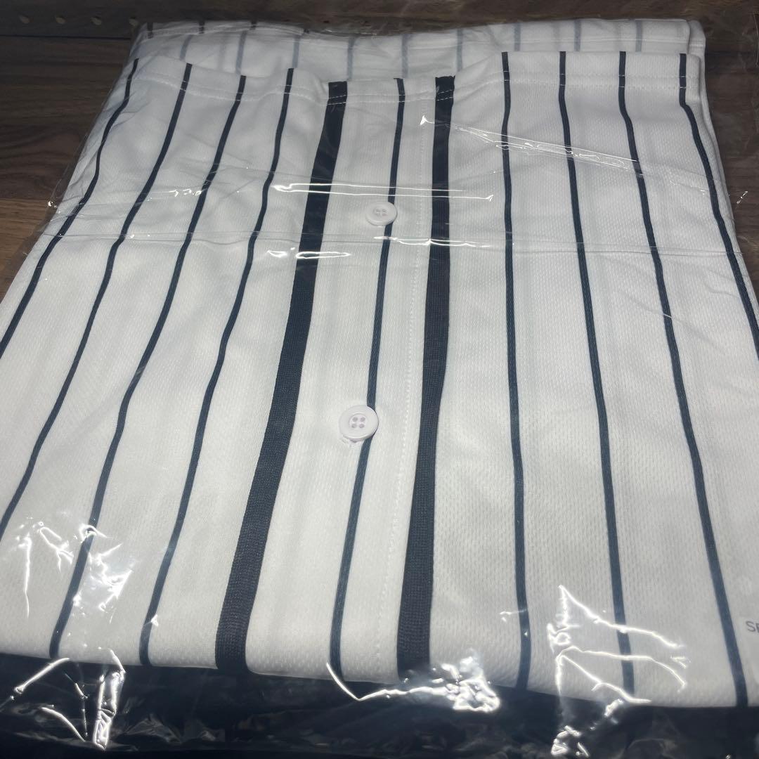 【未開封】SUPER BEAVER ベースボールシャツ ストライプ XLサイズ