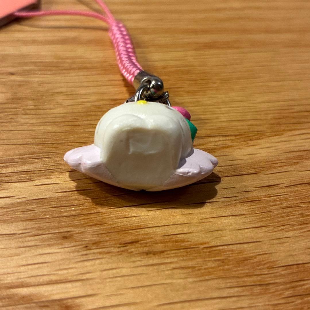 激レア　キティ　ストラップ　根付け　羽　エンジェル　ローズ　QUESTINA