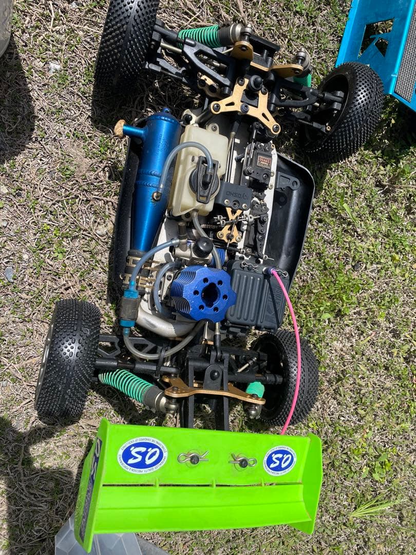 【中古品】京商　エンジンラカーセット