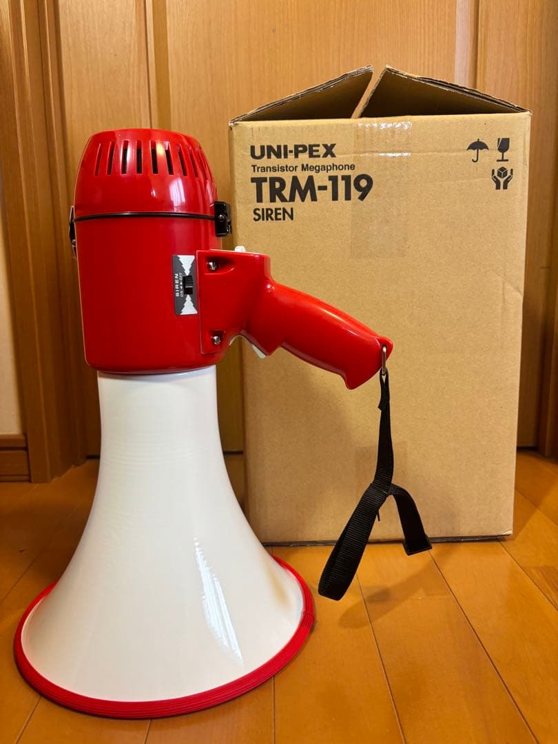 ユニペックス　TRM-119 メガホン　拡声器