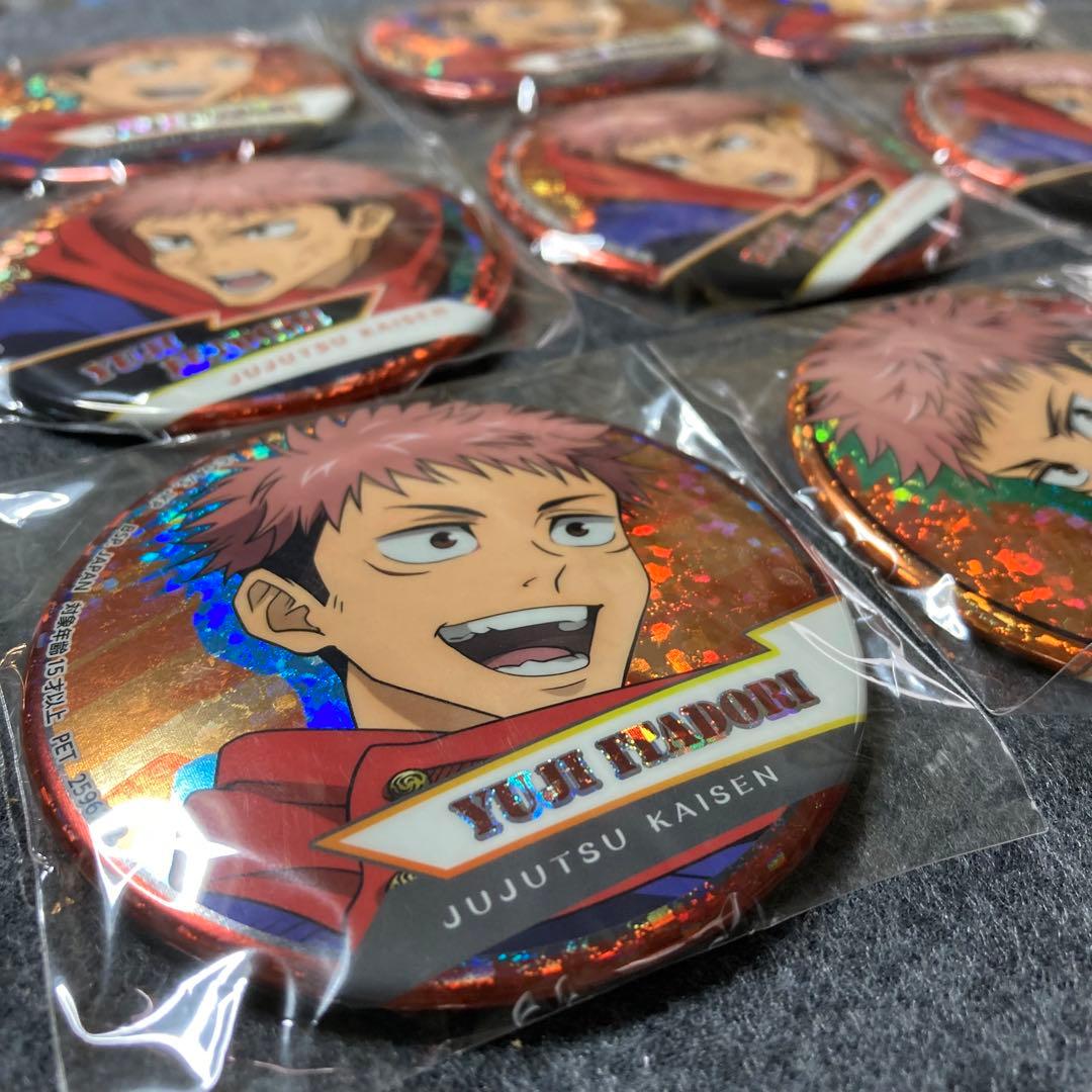 8点 呪術廻戦 ホログラム缶バッジ スペシャルセレクション 虎杖悠二