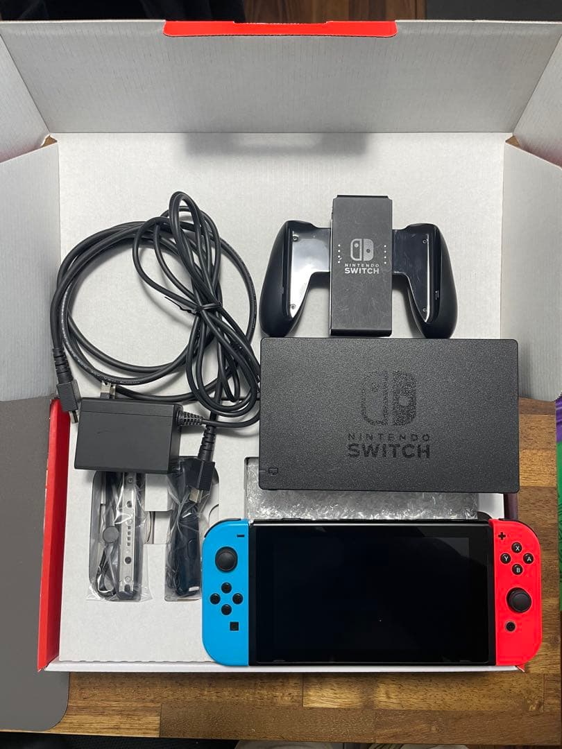 Nintendo Switch 本体 不具合なし SDカード付