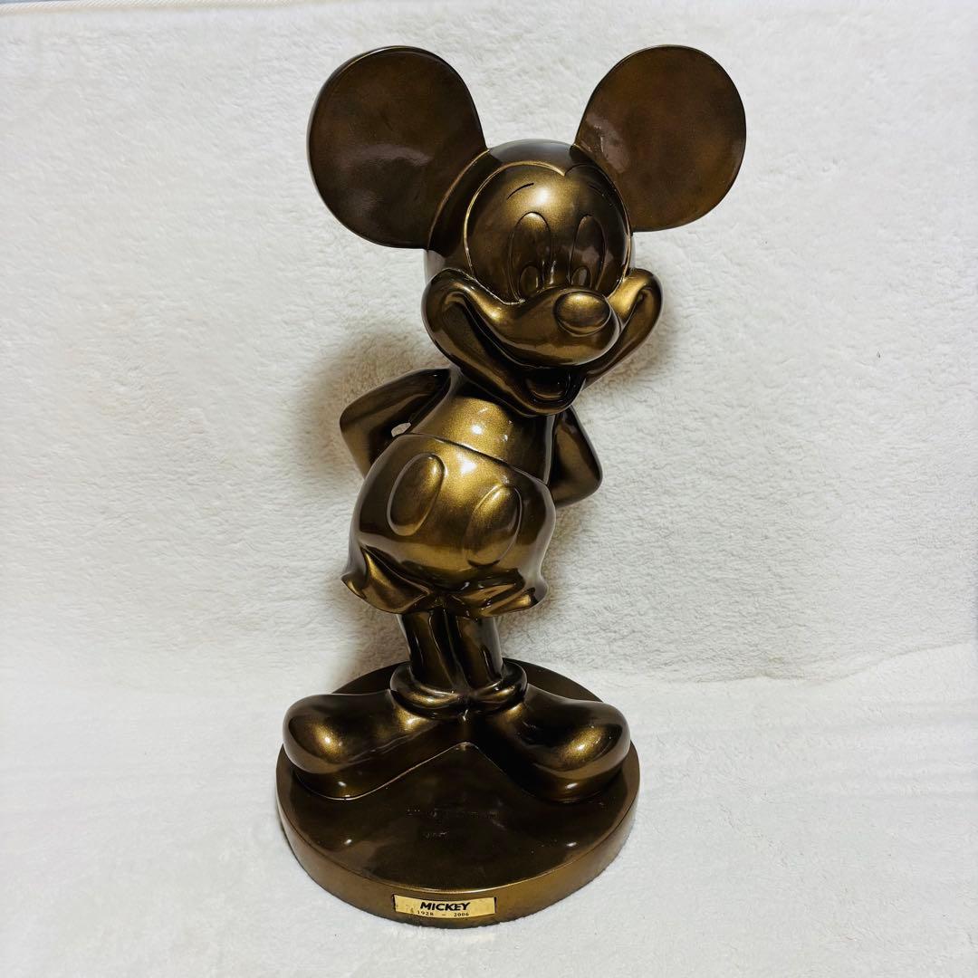 【限定1000】Disney ディズニー　ミッキーマウス　ブロンズ像　希少品